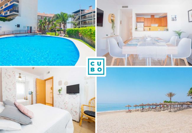 Beautiful flat with pool in Torrox Costa next to the beach.